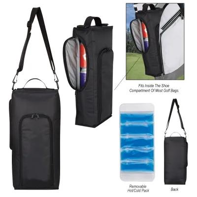 Golf Cooler Bag Insulated PEVA Lining with Ice Pack - 7 3/4 x 17 x 4 in - product view 2