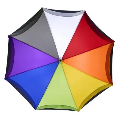 Automatic Open Umbrella Rainbow Arc - 46 in - product view 7