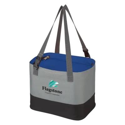 Insulated Cooler Bag Polyester Convertible - 9.5 x 7.25 x 6 in - product view 3