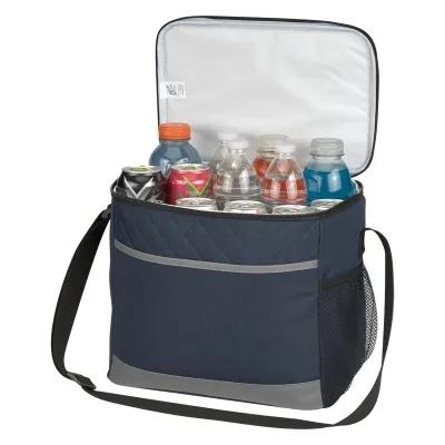 Insulated Cooler Bag Quilted Polyester Large - 12 x 10.5 x 8.5 in - product view 4