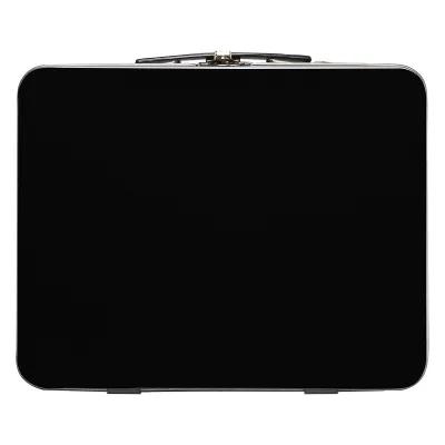 Lunch Box Throwback Tin Metal Clasp Closure - 8 x 5.88 x 4 in - product view 4