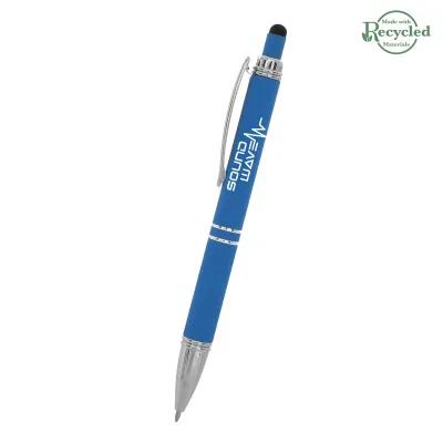 Stylus Pen Quilted Aluminum Recycled Grip Design - 5.5 in