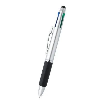 Pen Multi-Color 4-in-1 with Stylus and Rubber Grip - 5.5 in - product view 3