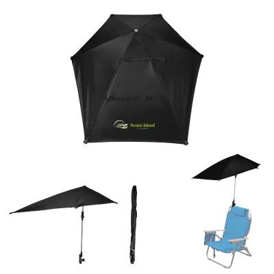 Umbrella Chair SPF 50 RPET Canopy with Clamp - 50 in Arc - product view 2