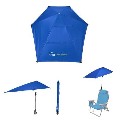 Umbrella Chair SPF 50 RPET Canopy with Clamp - 50 in Arc - product view 3