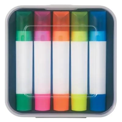 Highlighter Set Gel Wax 5-Piece Compact - 3.5 x 3.5 in - product view 2