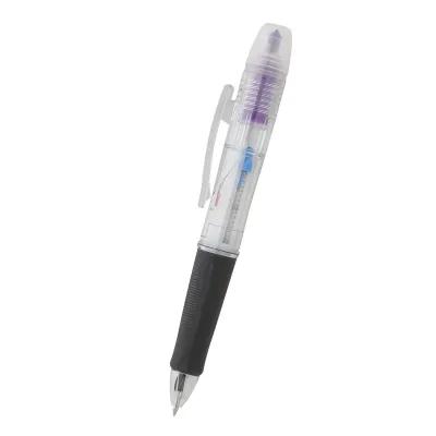Tri-Color Pen and Highlighter Set with Twist Action - product view 6