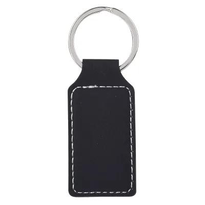 Belvedere Stitched Key Tag with Split Ring - 3.6 in - product view 2