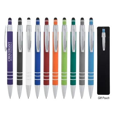 Dublin Stylus Pen Rubberized Recycled Aluminum - 5.5 in