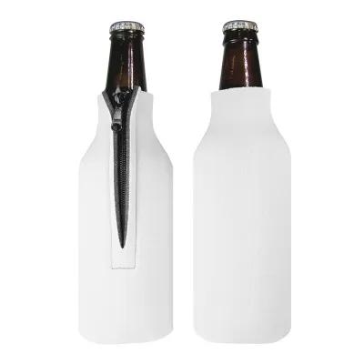 Custom Koozie Zippered Foam Bottle Holder - 7 in - product view 2