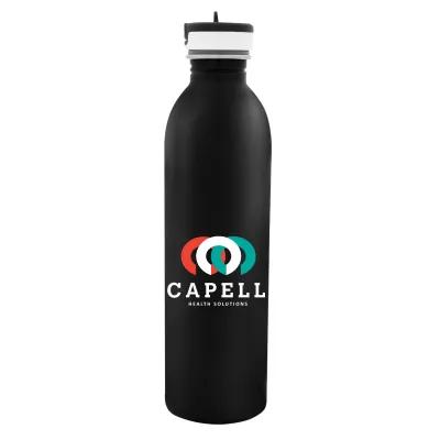 Water Bottle Stainless Steel Newcastle Single Wall - 24 oz - product view 3
