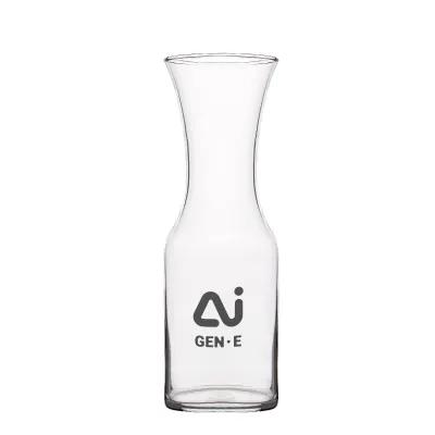 Glass Carafe Clear Flared Top Chip Resistant - 34 oz