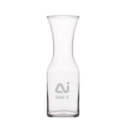 Glass Carafe Clear Flared Top Chip Resistant - 34 oz - product view 2