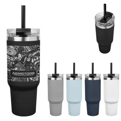 Tumbler Recycled Steel Naomi Full Laser Ready - 40 oz