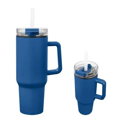 Insulated Tumbler Recycled Stainless Steel with Handle - 40 oz - product view 25