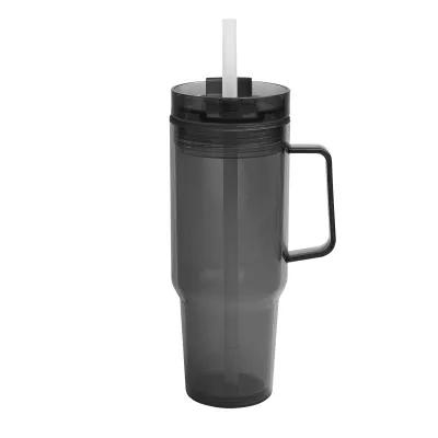 Insulated Tumbler Recycled AS Double Wall with Straw - 40 oz - product view 2