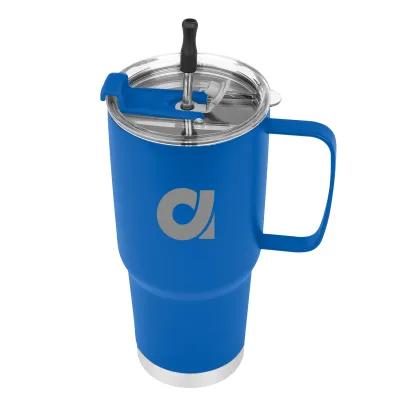 Insulated Tumbler Stainless Steel with Handle - 30 oz - product view 1