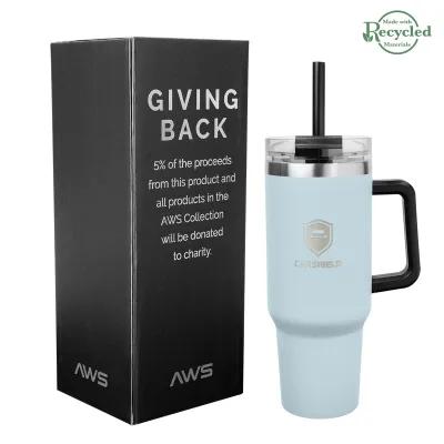 Insulated Tumbler Stainless Steel with Handle - 40 oz - product view 29