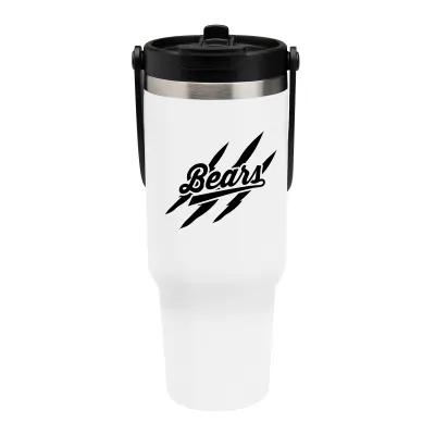 Insulated Tumbler Recycled Stainless Steel Flip Top - 40 oz