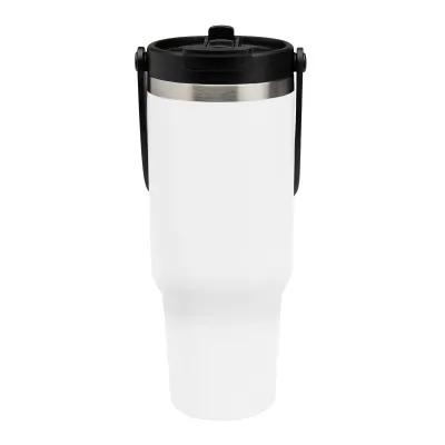 Insulated Tumbler Recycled Stainless Steel Flip Top - 40 oz - product view 5