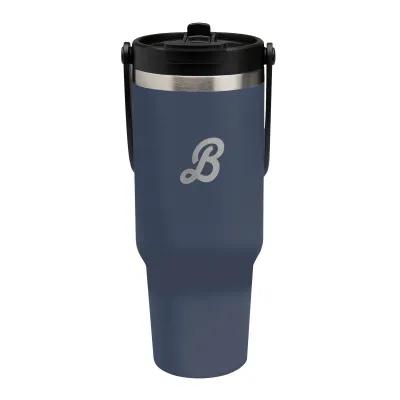 Insulated Tumbler Recycled Stainless Steel Flip Top - 40 oz - product view 6