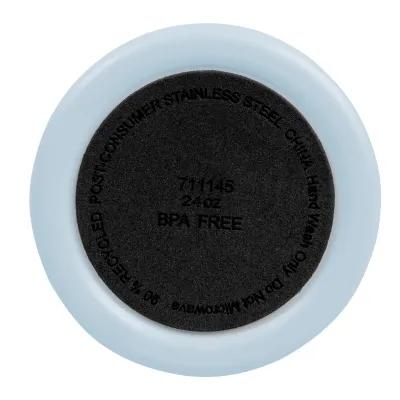 Water Bottle Recycled Stainless Steel Dual Opening - 24 oz - product view 5