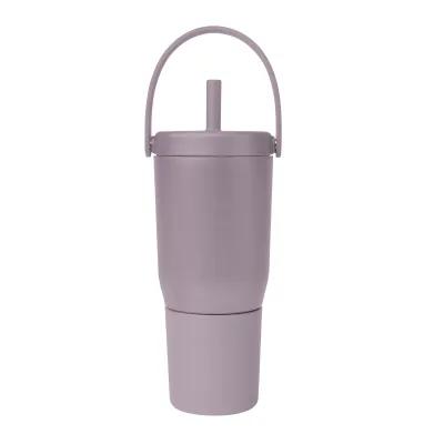 Insulated Tumbler with Carry Handle - 35 oz - product view 5