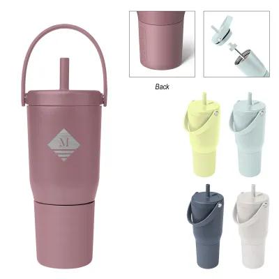 Insulated Tumbler with Silicone Sleeve - 25 oz