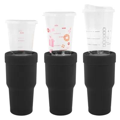 Stainless Steel Cup Insulator with Lid - 30 oz - product view 3