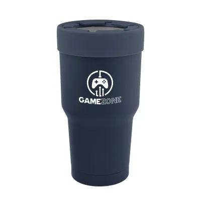 Stainless Steel Cup Insulator with Lid - 30 oz - product view 17