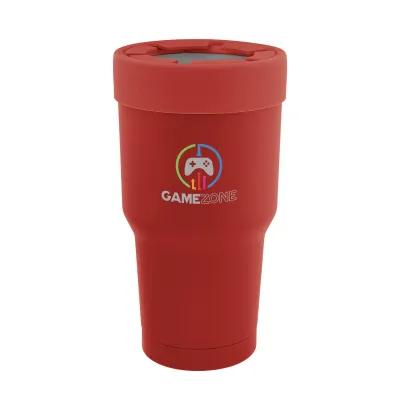 Stainless Steel Cup Insulator with Lid - 30 oz - product view 29