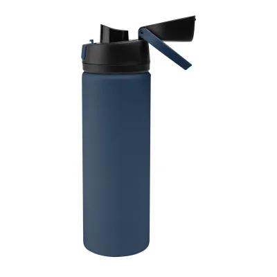 Stainless Steel Bottle with Pop-Open Lid - 32 oz - product view 4