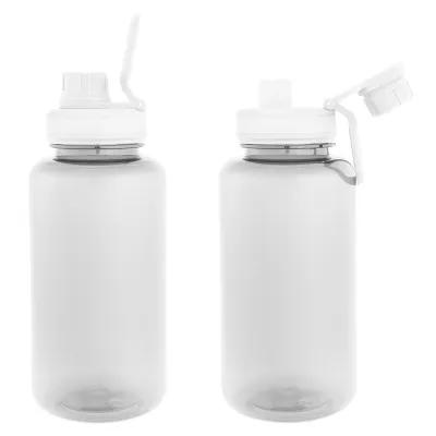 Recycled Plastic Water Bottle Flip-Top - 34 oz - product view 2