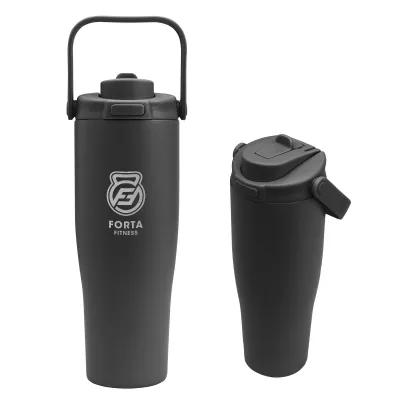 Insulated Tumbler Sip and Chug Recycled - 30 oz - product view 3