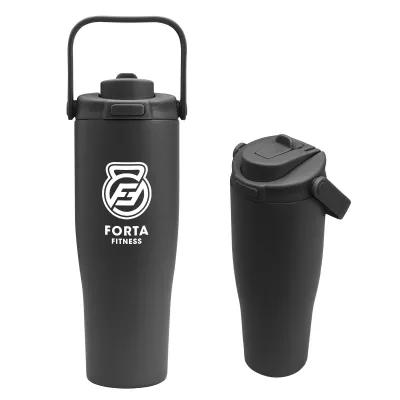 Insulated Tumbler Sip and Chug Recycled - 30 oz - product view 5