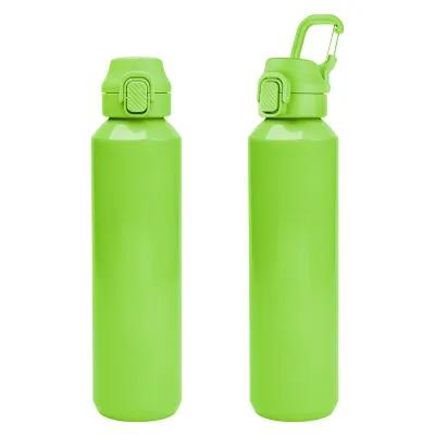 Recycled Aluminum Bottle with Carabiner - 27 oz - product view 9