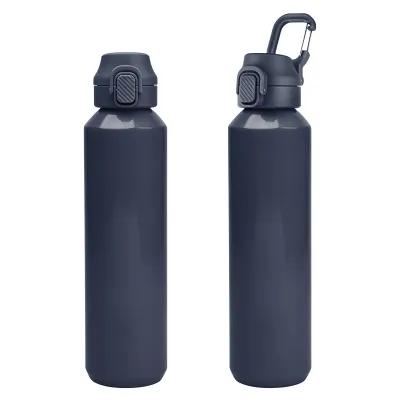 Recycled Aluminum Bottle with Carabiner - 27 oz - product view 13