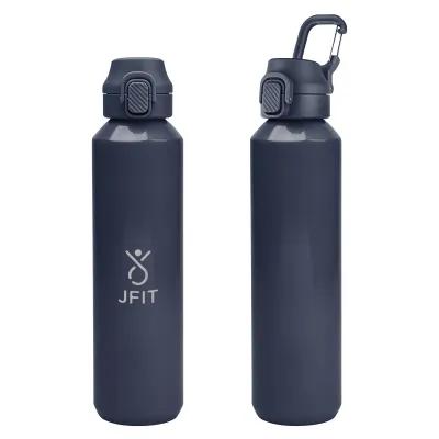 Recycled Aluminum Bottle with Carabiner - 27 oz - product view 15