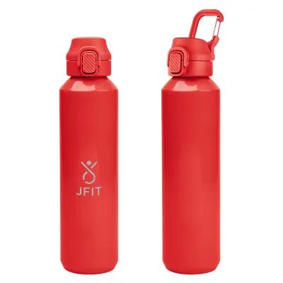 Recycled Aluminum Bottle with Carabiner - 27 oz - product view 19