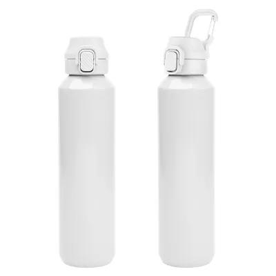 Recycled Aluminum Bottle with Carabiner - 27 oz - product view 21