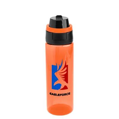 Water Bottle rPET Plastic Pop Sip and Chug - 24 oz - product view 5