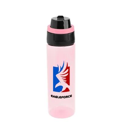 Water Bottle rPET Plastic Pop Sip and Chug - 24 oz - product view 6