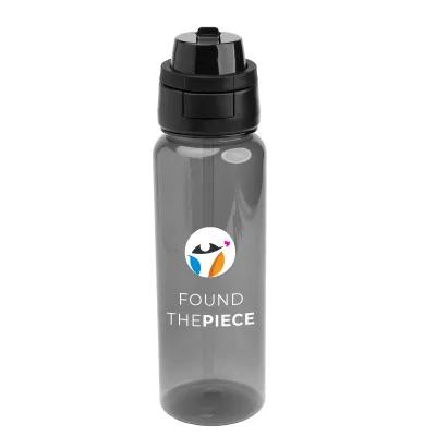 Water Bottle rPET Plastic Pop Sip and Chug - 32 oz - product view 4