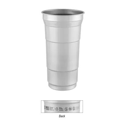Aluminum Cup Recycled Material Stackable - 12 oz - product view 1