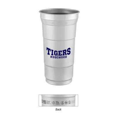 Aluminum Cup Recycled Material Stackable - 12 oz - product view 3