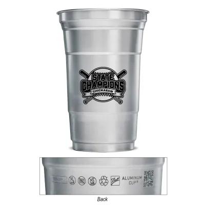 Aluminum Cup Recycled Stackable - 20 oz - product view 1