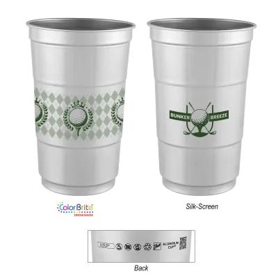 Aluminum Cup Recycled Stackable - 24 oz