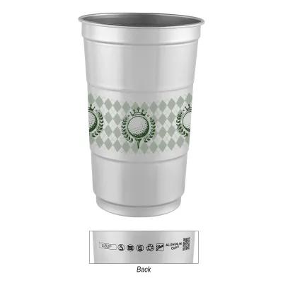 Aluminum Cup Recycled Stackable - 24 oz - product view 1