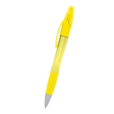 Highlighter Pen Twist Action with Rubber Grip - product view 3