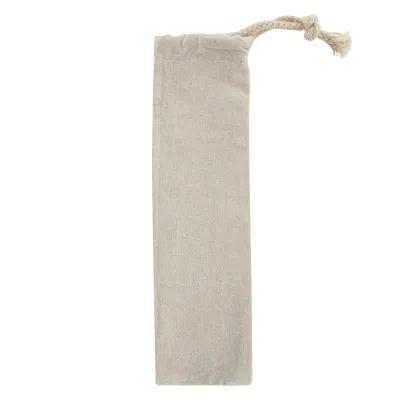Stainless Steel Straw Kit with Cotton Pouch - product view 18